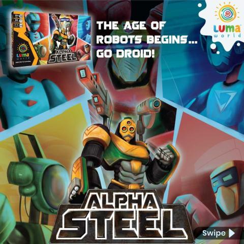 Box art for Alpha Steel