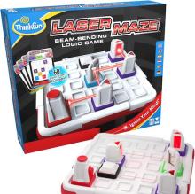 Box and laser maze game