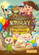 Box art for Numeracy Legends and The Zerda Fox